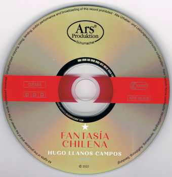 CD Hugo Llanos Campos: Fantasía Chilena