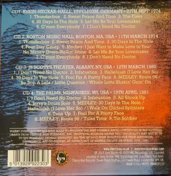 4CD/Coffret Humble Pie: Tourin' The Official Bootleg Box Set Vol.4