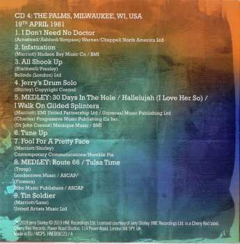 4CD/Coffret Humble Pie: Tourin' The Official Bootleg Box Set Vol.4