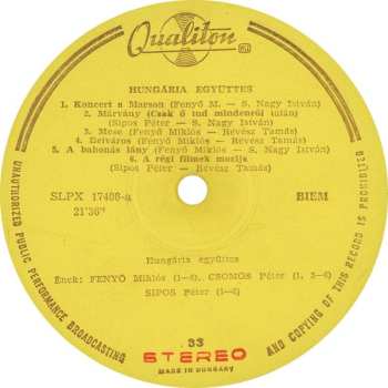 LP Hungaria: Koncert A Marson
