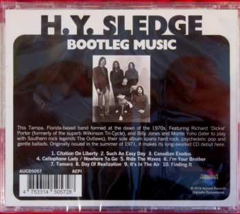 CD H.Y. Sledge: Bootleg Music