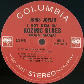 LP Janis Joplin: I Got Dem Ol' Kozmic Blues Again Mama!