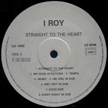 LP I-Roy: Straight To The Heart