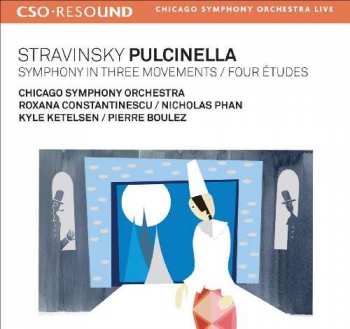 SACD Igor Stravinsky: Pulcinella / Symphony In Three Movements / Four Etudes