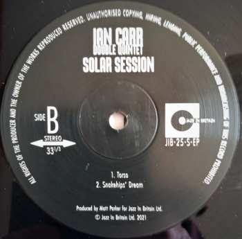 EP Ian Carr Double Quintet: Solar Session  LTD