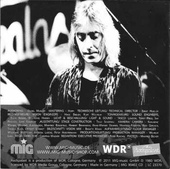 CD Mick Ronson: Live At Rockpalast