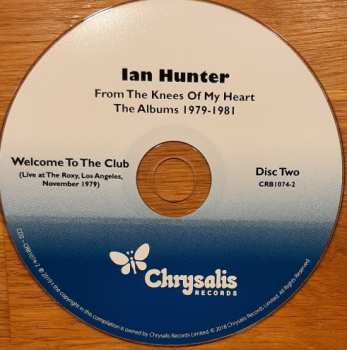 4CD Ian Hunter: From The Knees Of My Heart  The Albums 1979-1981 DLX