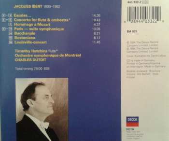 CD Charles Dutoit: Ibert: Escales / Concerto Pour Flute Et Orchestre