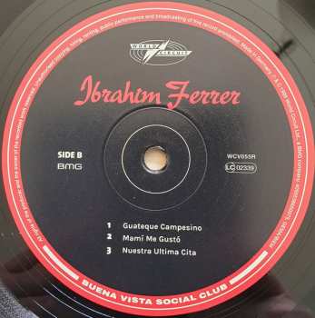 2LP Ibrahim Ferrer: Buena Vista Social Club Presents Ibrahim Ferrer