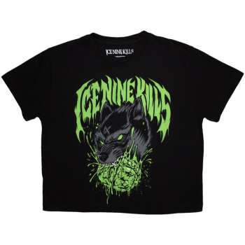 Merch Ice Nine Kills: Femmes Crop Top Wolf