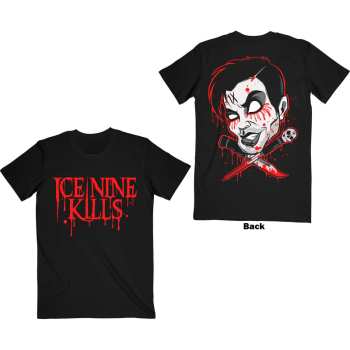 Marchandises Ice Nine Kills: Ice Nine Kills Unisex T-shirt: Cross Swords (back Print) (small) S