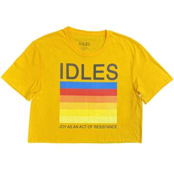 Merch Idles: Femmes Crop Top Resistance