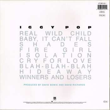 LP Iggy Pop: Blah-Blah-Blah