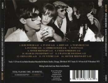 3CD/Coffret Iggy Pop: Bowie Vs Iggy: The Broadcast Archives