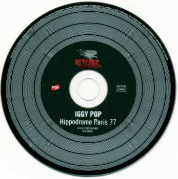 CD Iggy Pop: Hippodrome - Paris 77 DIGI