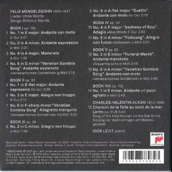 CD Felix Mendelssohn-Bartholdy: Lieder Ohne Worte
