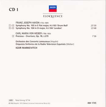 26CD/Coffret Igor Markevitch: Igor Markevitch / The Philips Legacy