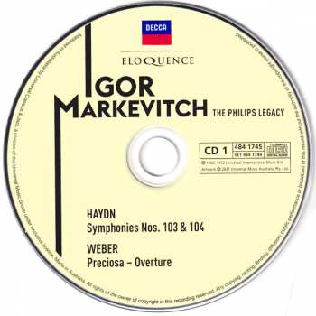 26CD/Coffret Igor Markevitch: Igor Markevitch / The Philips Legacy