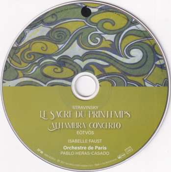 CD Igor Stravinsky: Le Sacre Du Printemps / 'Alhambra' Concerto