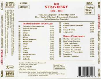 CD Igor Stravinsky: Pulcinella - Danses Concertantes