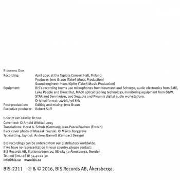 SACD Igor Stravinsky: Pulcinella Suite / Apollon Musagète / Concerto In D For String Orchestra