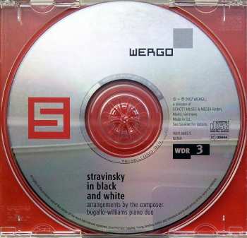 CD Igor Stravinsky: Stravinsky In Black And White - Arrangements By The Composer