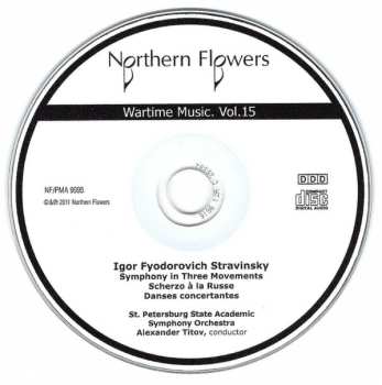 CD Igor Stravinsky: Symphony, Scherzo, Danses