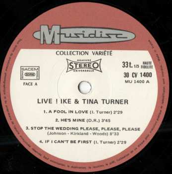 4LP/Coffret Ike & Tina Turner: Fabulous