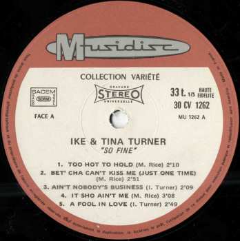 4LP/Coffret Ike & Tina Turner: Fabulous