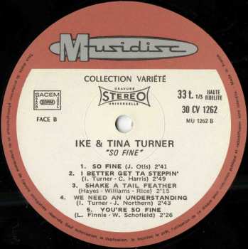 4LP/Coffret Ike & Tina Turner: Fabulous