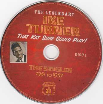 4CD/Coffret Ike Turner: That Kat Sure Could Play! The Singles 1951 To 1957