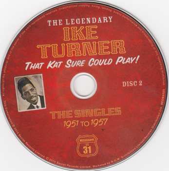 4CD/Coffret Ike Turner: That Kat Sure Could Play! The Singles 1951 To 1957