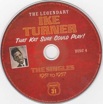 4CD/Coffret Ike Turner: That Kat Sure Could Play! The Singles 1951 To 1957