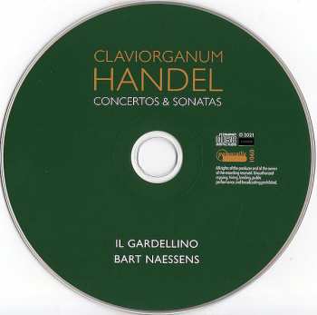CD Georg Friedrich Händel: Claviorganum