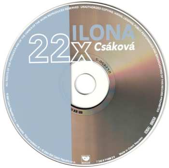 CD Ilona Csáková: 22x Ilona Csáková