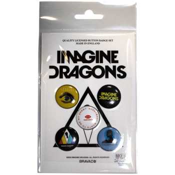 Marchandises Imagine Dragons: Imagine Dragons  Button Badge Pack: Enemy