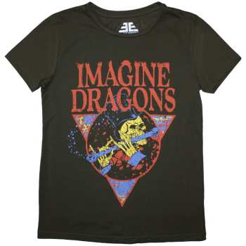 Merch Imagine Dragons: Femmes T-shirt Skeleton Flute