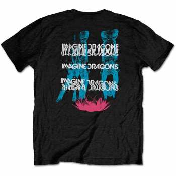 Marchandises Imagine Dragons: Tričko Man Glitch  S