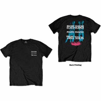 Marchandises Imagine Dragons: Tričko Man Glitch  S