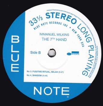 2LP Immanuel Wilkins: The 7th Hand