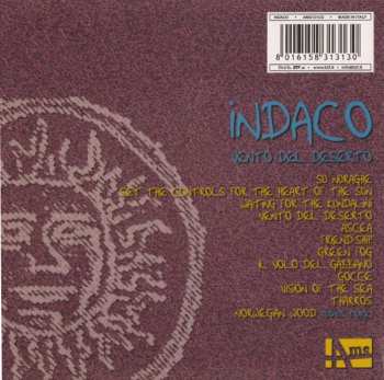 CD Indaco: Vento Del Deserto
