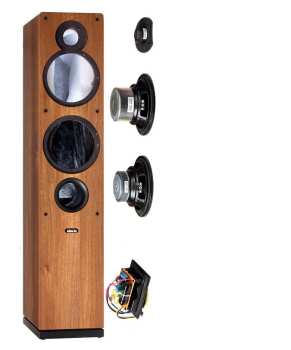 Technique audio Indiana Line Tesi 561 - Walnut