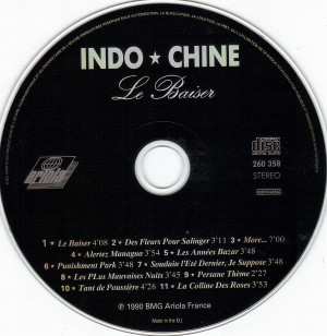 CD Indochine: Le Baiser