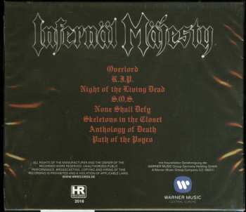 CD Infernäl Mäjesty: None Shall Defy