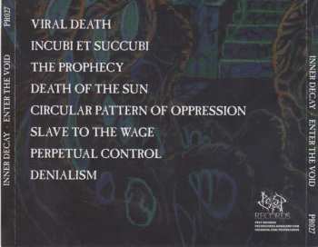 CD Inner Decay: Enter The Void