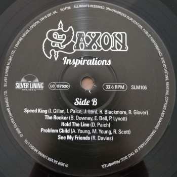 LP Saxon: Inspirations