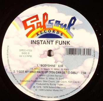 LP Instant Funk: I Got My Mind Made Up