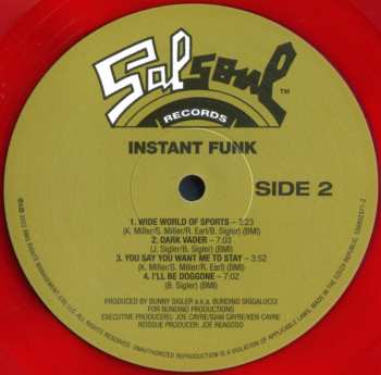LP Instant Funk: Instant Funk LTD | CLR