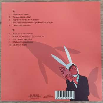 LP Invisible Harvey: Titulador De Canciones