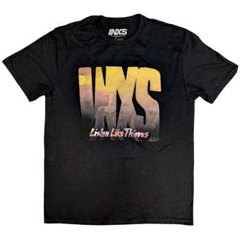 Merch INXS: T-shirt Listen Like Thieves Tour